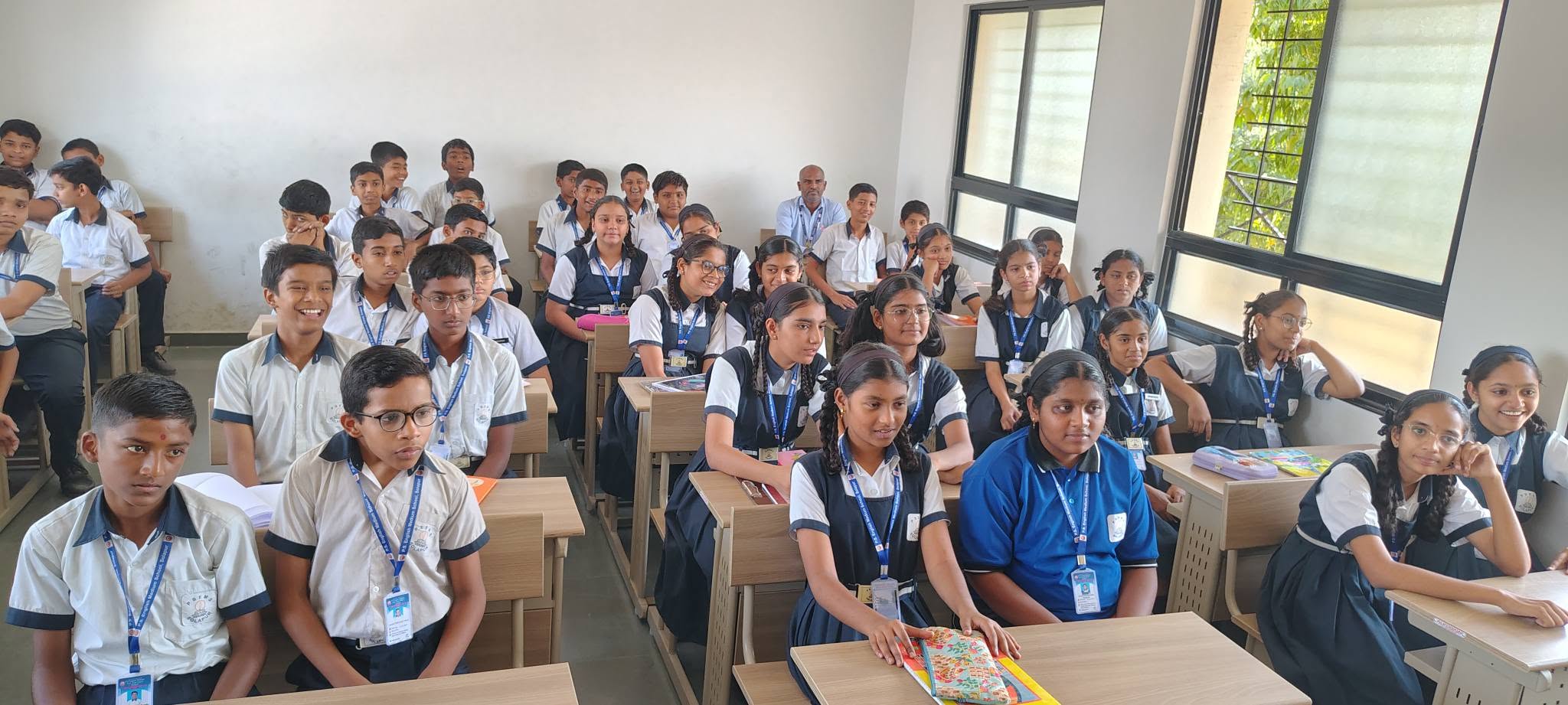Students exploring robotics, artificial intelligence and mechatronics
